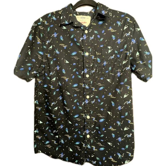 Urban pipeline black short sleeve shirt size small - Picture 1 of 5